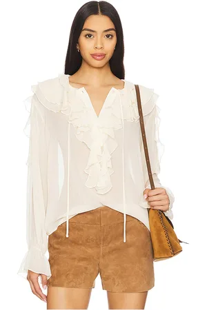 MORE TO COME Mesha top en color talla L en - Cream. Talla L (también en M, S, XL, XS, XXS).