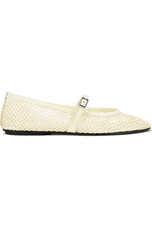 BLACK SUEDE STUDIO Zapato plano mika en color amarillo talla 10 en - Yellow. Talla 10 (también en 6, 6.5, 7, 8, 9, 9.5)