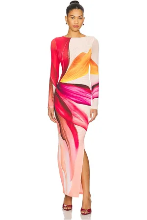 AFRM Vestido phyll en color rojo talla L en - Red. Talla L (también en M, S, XL, XS, XXS).