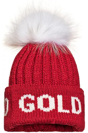 Goldbergh Gorro hodd faux fur en color rojo talla all en - Red. Talla all.