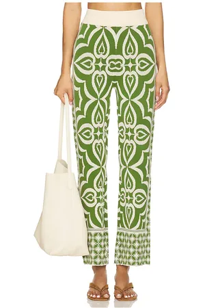 MISA Pantalones orla en color verde talla L en - Green. Talla L (también en XL).
