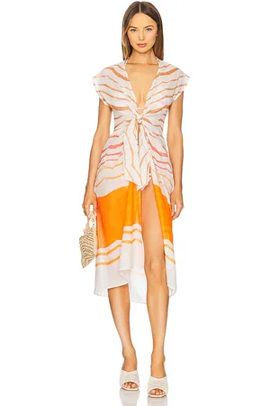 Vix Ropa playa sasha en color orange,ivory talla L en - Orange,Ivory. Talla L (también en M, S, XL, XS).