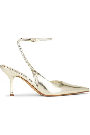 Jeffrey Campbell Tacones executive en color oro metálico talla 10 en - Metallic Gold. Talla 10 (también en 6, 6.5