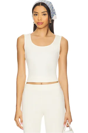 Donni. Top sin mangas en color talla L en - Cream. Talla L (también en XL, XXS).