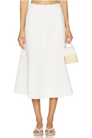 VERONICA BEARD Falda fellini en color blanco talla 0 en - White. Talla 0 (también en 00, 10, 12, 2, 4, 8).