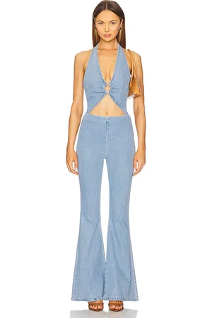 Retrofete Jumpsuit denim kairi en color azul talla M en - Blue. Talla M (también en S).