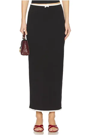 Rowen Rose Falda maxi en color talla 34/0 en - Black. Talla 34/0 (también en 36/2, 38/4, 40/6).