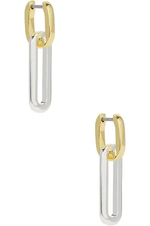 Jenny Pendientes largos teeni en color metallic gold,metallic silver talla all en - Metallic Gold,Metallic Silver. Talla all