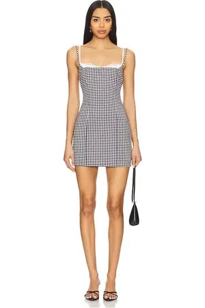 MORE TO COME Vestido marea en color negro, blanco talla L en - Black,White. Talla L (también en XL, XS).