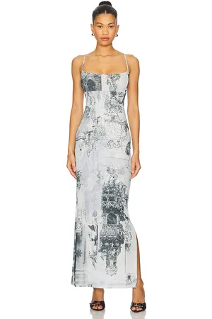 Miaou Vestido thais en color gris talla M en - Grey. Talla M (también en S, XL, XS).