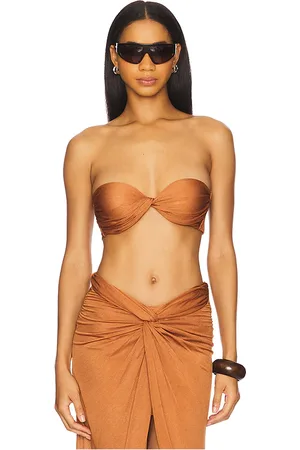 GIUSEPPE DI MORABITO Top sin tirantes en color óxido talla 36 en - Rust. Talla 36 (también en 38).