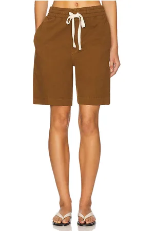 AMO DENIM Tina short en color marrón talla L en - Brown. Talla L (también en M, S, XS).