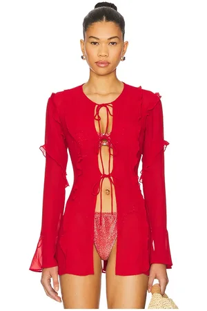 lovewave The sana top en color talla L en - Red. Talla L (también en M, S, XL, XS, XXS).