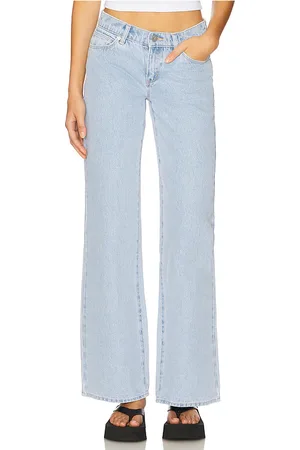 ABrand Pierna ancha en color azul talla 27 en - Blue. Talla 27 (también en 28, 29, 30, 31).