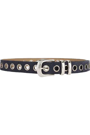 Understated Leather Cinturón eyelet en color talla L/XL en - Blue. Talla L/XL (también en M).