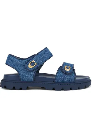 Coach Sandalias planas sandals en color azul talla 5.5 en - Blue. Talla 5.5 (también en 6, 6.5, 7, 7.5, 8, 8.5, 9, 9.5).