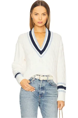 VERONICA BEARD Jersey lachlen en color blanco talla L en - White. Talla L (también en M, S, XL, XS).
