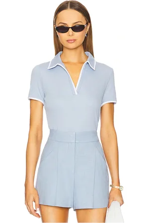 VERONICA BEARD Camiseta kearney en color bebe azul talla L en - Baby Blue. Talla L (también en M).
