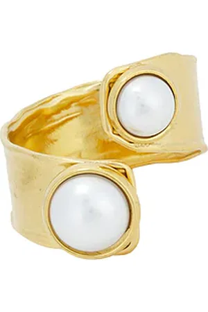 petit moments Anillo fiona en color oro metálico talla all en - Metallic Gold. Talla all.