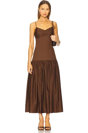 A.L.C. Vestido harper en color chocolate talla 0 en - Chocolate. Talla 0 (también en 10, 12, 2, 4, 6, 8).
