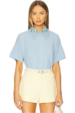 Essentiel Antwerp Hideal polo en color bebe azul talla L en - Baby Blue. Talla L (también en M, S, XL, XS).
