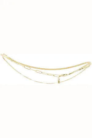 Jenny Pulsera surfside en color oro metálico talla all en - Metallic Gold. Talla all.