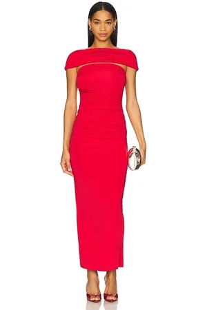 Lovers And Friends Vestido emmi en color rojo talla L en - Red. Talla L (también en M, S, XL, XS, XXS).