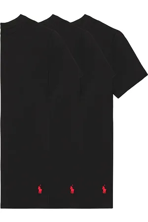 Ralph Lauren Slim fit cotton 3 pack t-shirt en color negro talla L en - Black. Talla L (también en M