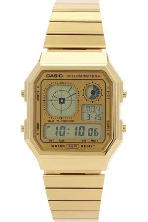 Casio Reloj a130 en color oro metálico talla all en - Metallic Gold. Talla all.