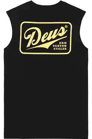 Deus Ex Machina Phase muscle tee en color talla L en - Black. Talla L (también en M, S, XL/1X).