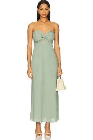 SNDYS Vestido lilly en color talla L en - Sage. Talla L (también en M, S, XL, XS, XXS).