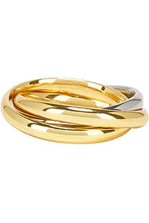 Luv AJ Anillo en color oro metálico talla 5 en - Metallic Gold. Talla 5 (también en 6, 7, 8).