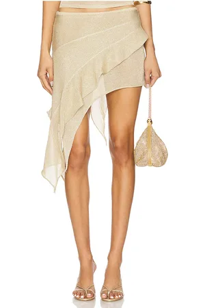 Lioness Falda palisades en color oro metálico talla L en - Metallic Gold. Talla L (también en XXL).