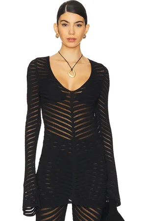 DEVON WINDSOR Túnica cindy en color talla L en - Black. Talla L (también en M, S, XS).