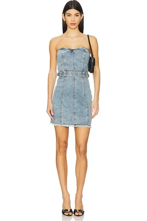 Steve Madden Vestido matilda en color azul talla L en - Blue. Talla L (también en M, S, XL, XS).
