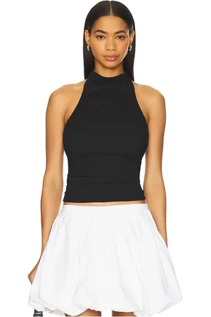 ASTR Top sin mangas top en color talla L en - Black. Talla L (también en M, S, XL, XS).