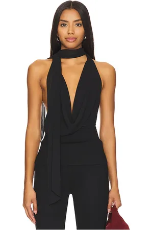 MAJORELLE Kelly halter top en color talla L en - Black. Talla L (también en M, XL).