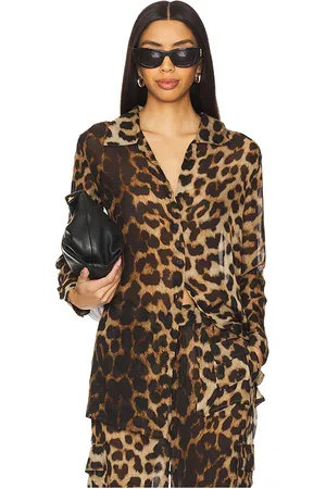 Leslie Amon Timeless top en color marrón talla L en - Brown. Talla L (también en M, S, XS).