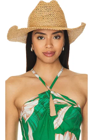 8 Other Reasons Sombrero woven cowboy en color bronce talla all en - Tan. Talla all.