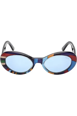 Emilio Pucci Gafas de sol en color azul talla all en - Blue. Talla all.