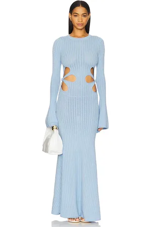 Sau Lee Vestido punto destiny en color talla 0 en - Baby Blue. Talla 0 (también en 10, 12, 14, 2, 4, 6, 8).