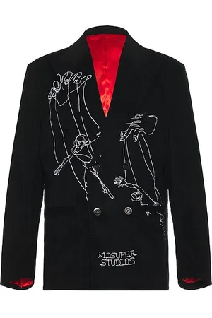 KIDSUPER STUDIOS Blazer de traje string puppets en color talla M en - Black. Talla M (también en XL).
