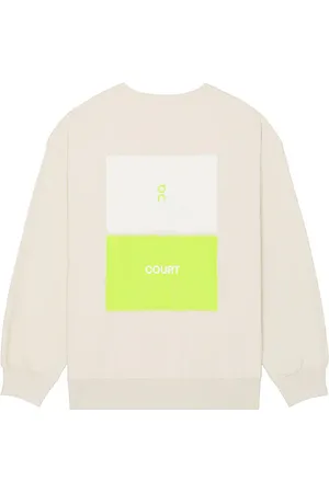 On Running Sudadera c estampado tipo crew club en color gris talla L en - Grey. Talla L (también en M, S, XL/1X).