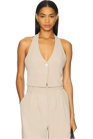 Lovers And Friends Chaleco aria en color beige talla L en - Beige. Talla L (también en M, S, XL, XS, XXS).
