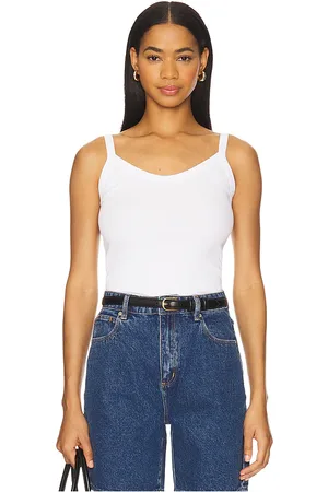 AGOLDE Camiseta tirantes jordan en color talla L en - White. Talla L (también en M, S, XL, XS).