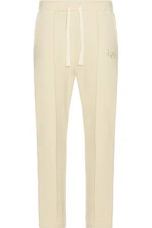 Bound Straight leg pleat joggers en color talla L en - Cream. Talla L (también en M, S, XL/1X).