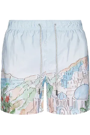 Vintage Summer Bañador corto en color bebe azul talla L en - Baby Blue. Talla L (también en S).
