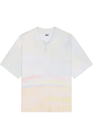 Saks Fifth Avenue Polo horizon en color cream,baby blue talla L en - Cream,Baby Blue. Talla L (también en M, S, XL/1X).