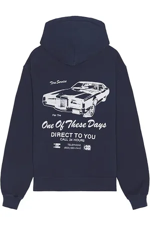 One Of These Days Sudadera tire service en color azul marino talla L en - Navy. Talla L (también en M, S, XL/1X