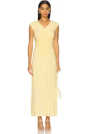 Rue Sophie Vestido millie en color limon talla M en - Lemon. Talla M (también en S, XL, XS).